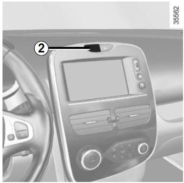 Renault Clio. Signalanlage