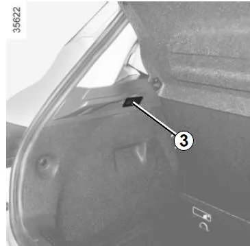 Renault Clio. Innenbeleuchtung (Lampenwechsel)