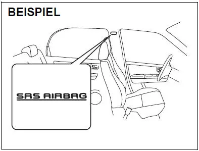 Suzuki Swift. Seiten- und Seiten-Kopf-Airbags