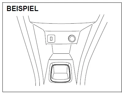 Suzuki Swift. Getränkehalter