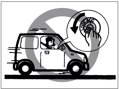 Suzuki Swift. Zündschlüssel-Warnsignal